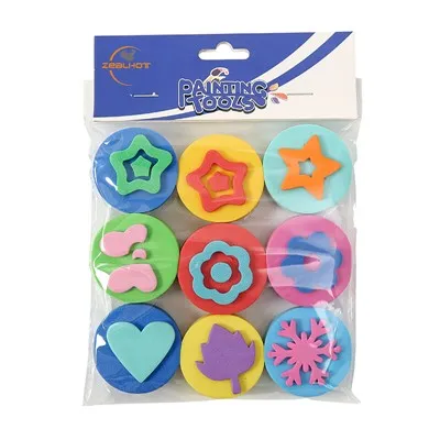 Pinzell d'esponja de pintura de segell per barrejar